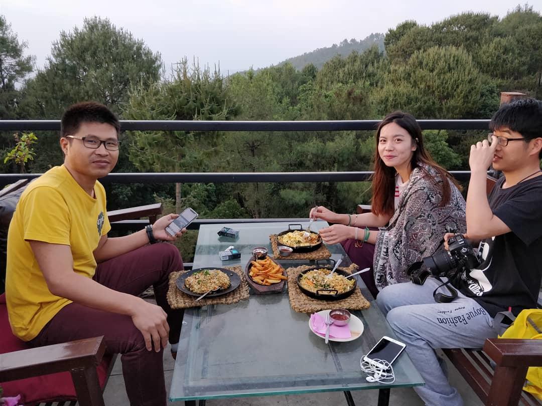 Langtang View Nagarkot Bed&Breakfast Bagian luar foto