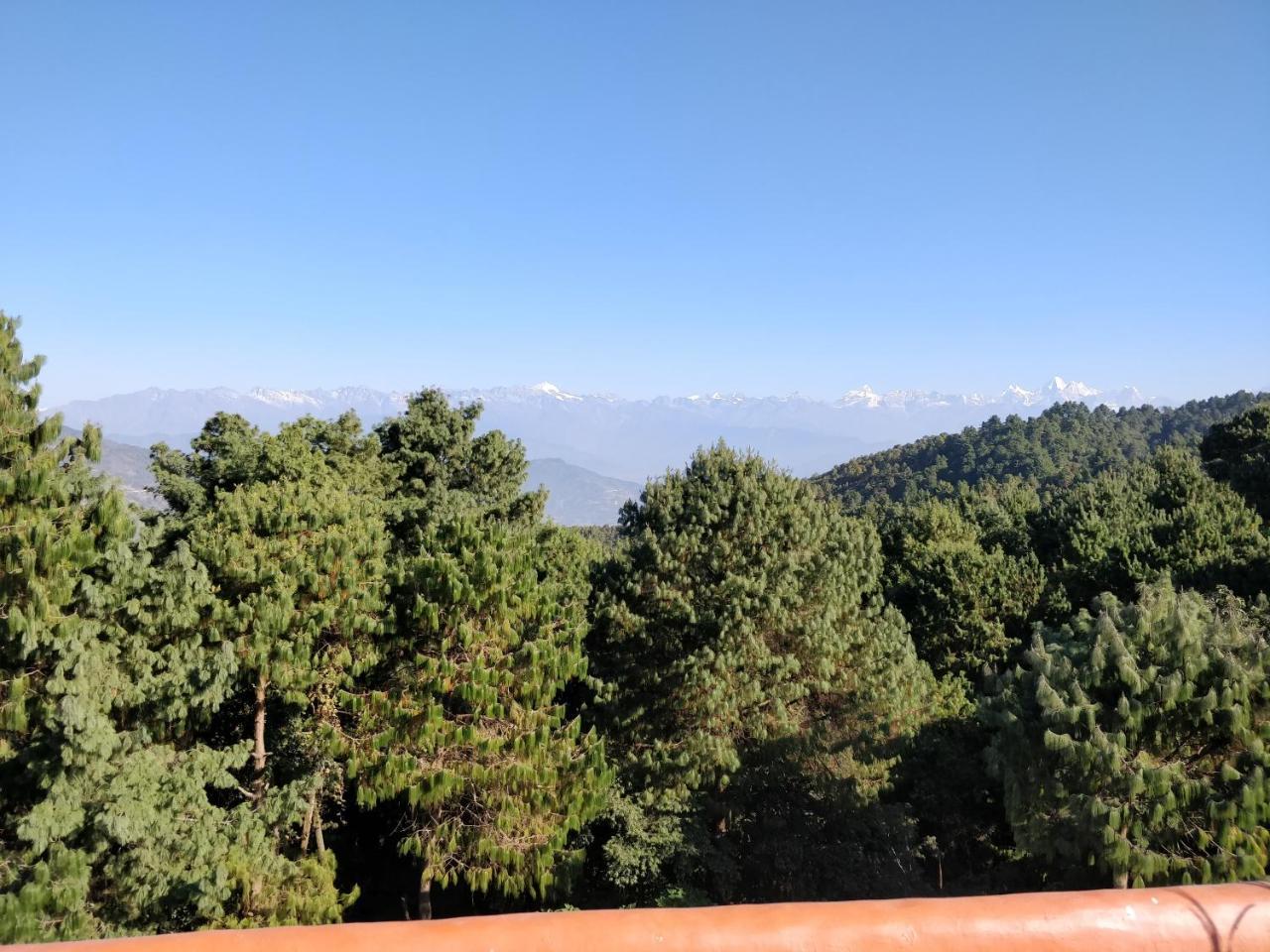 Langtang View Nagarkot Bed&Breakfast Bagian luar foto