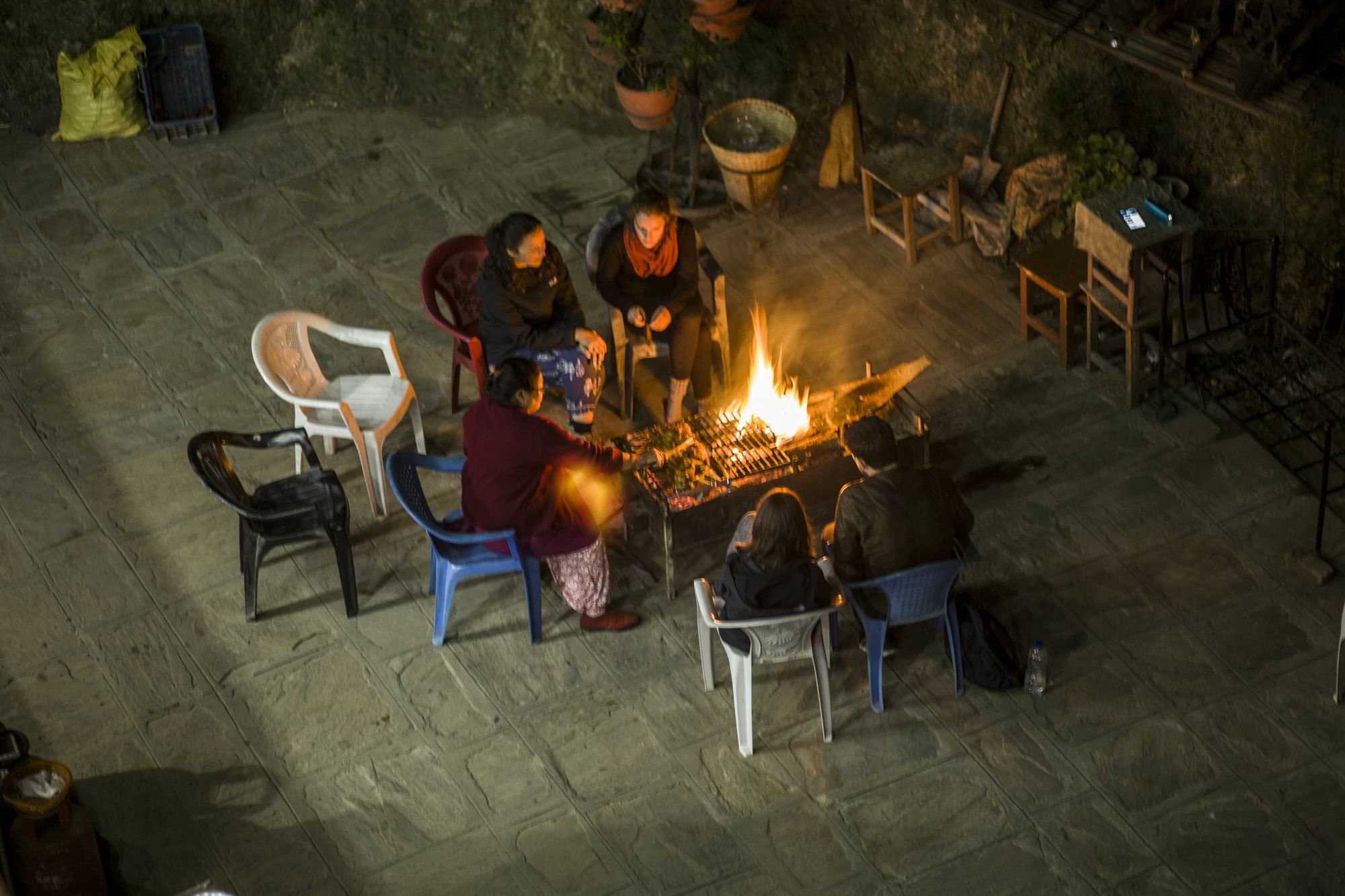 Langtang View Nagarkot Bed&Breakfast Bagian luar foto